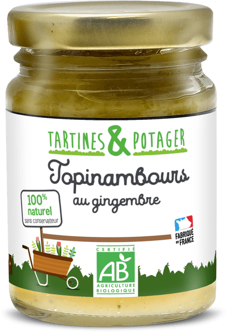 Topinambours au gingembre Tartine & potager